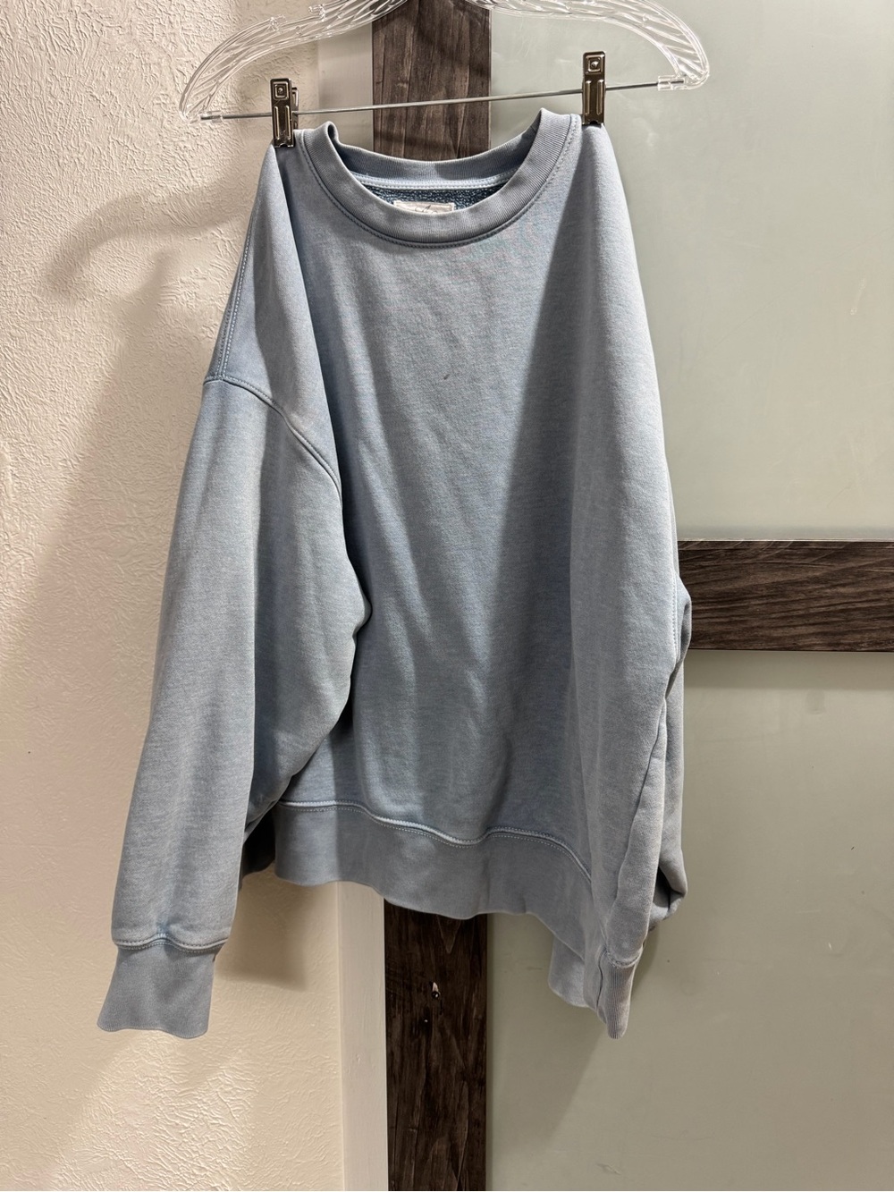 American Eagle Outfitters Powder Blue Crewneck Sweatshirt